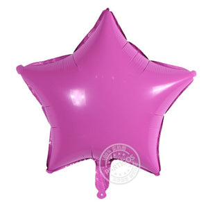 10pcs 18inch Star Balloons Birthday Wedding Party 1st baby shower Decoration